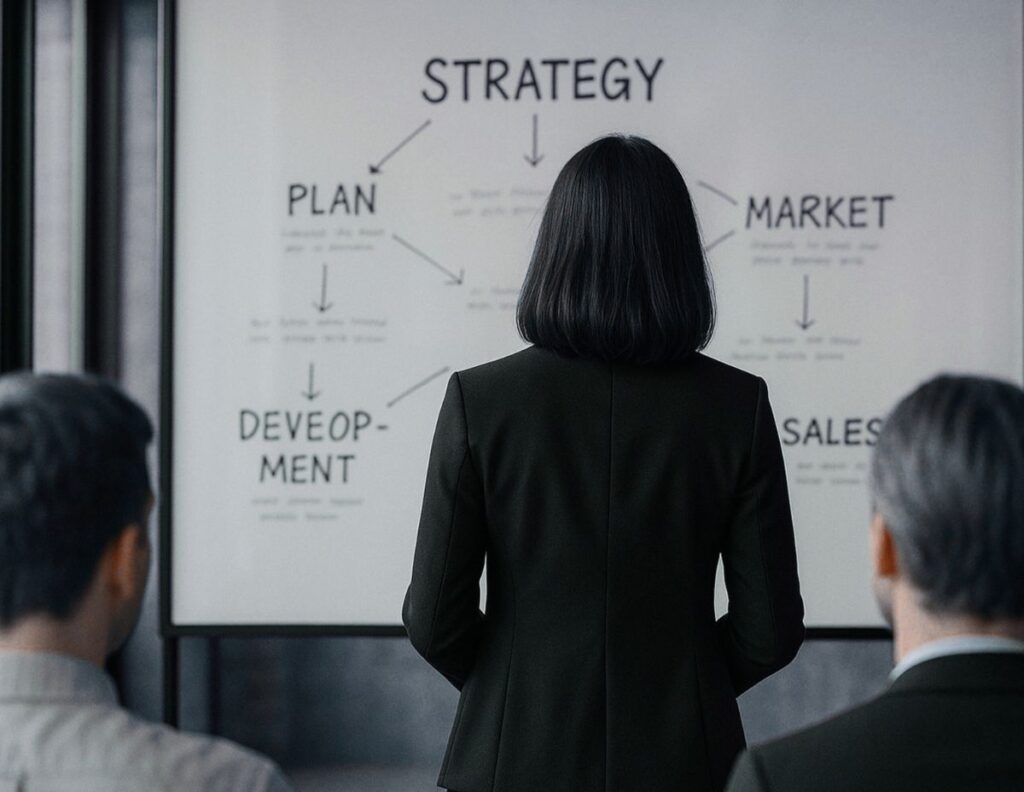 企業の中枢構造を整える