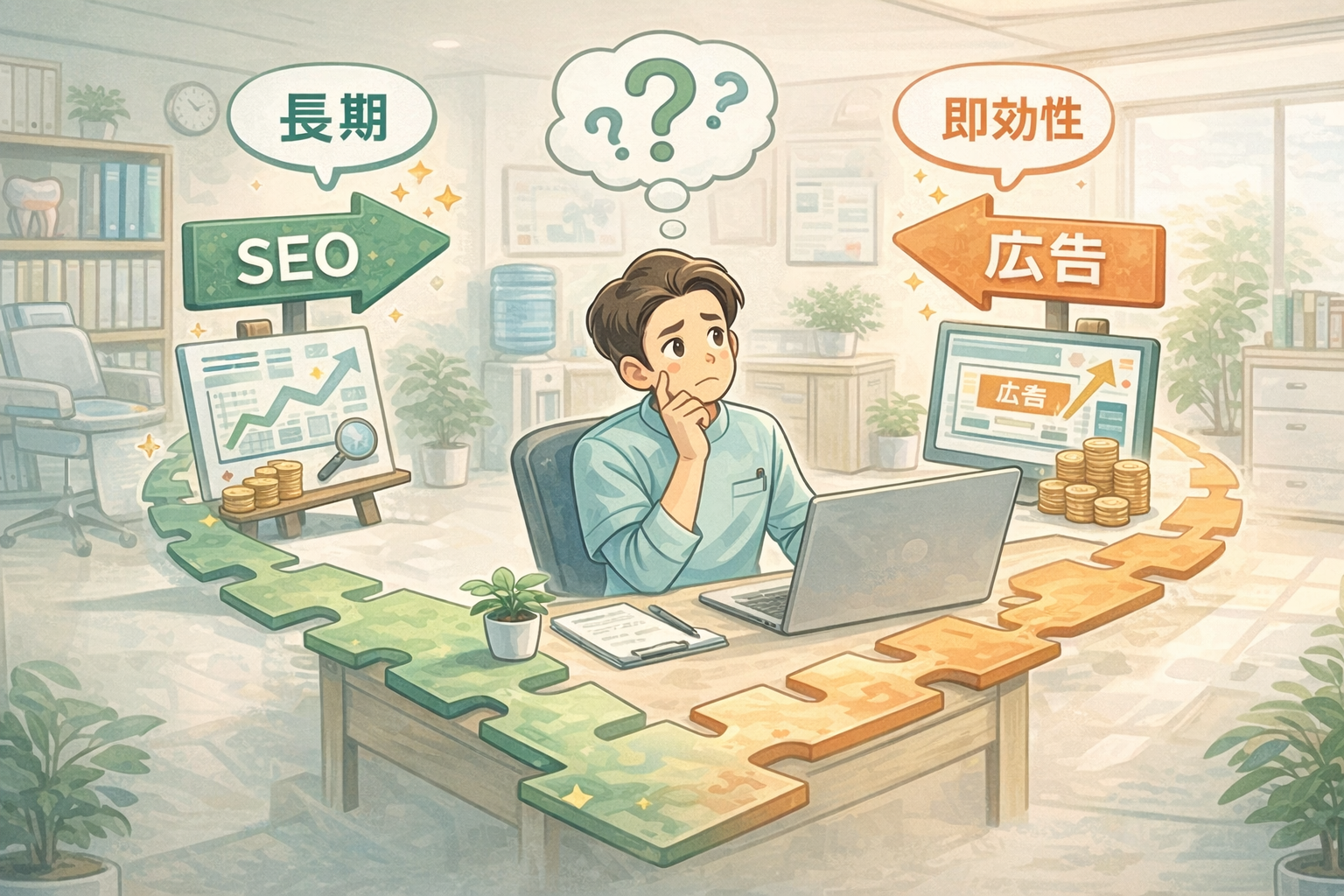 SEOと広告、どちらが正しいのか