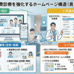 自費診療を強化するホームページ構造