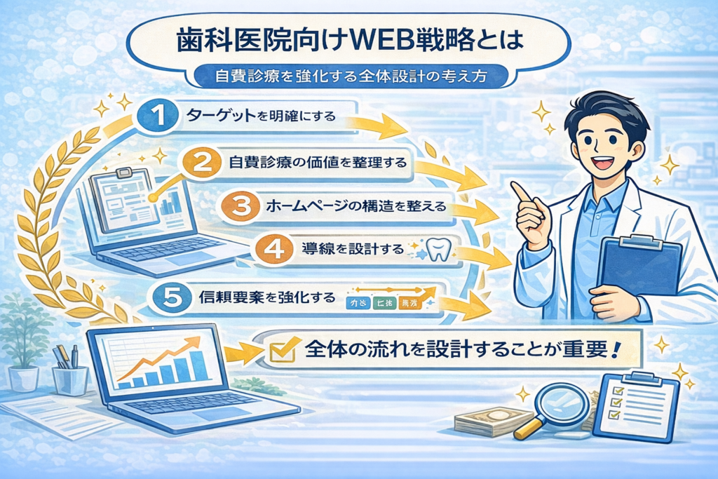 歯科医院向けWEB戦略とは