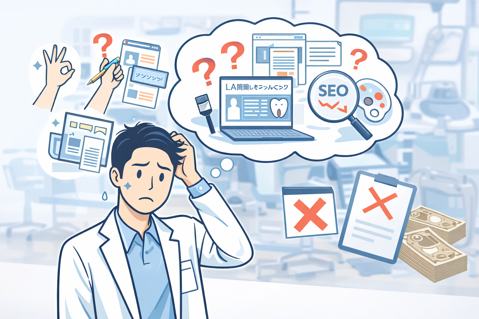 歯科ホームページのよくある勘違い