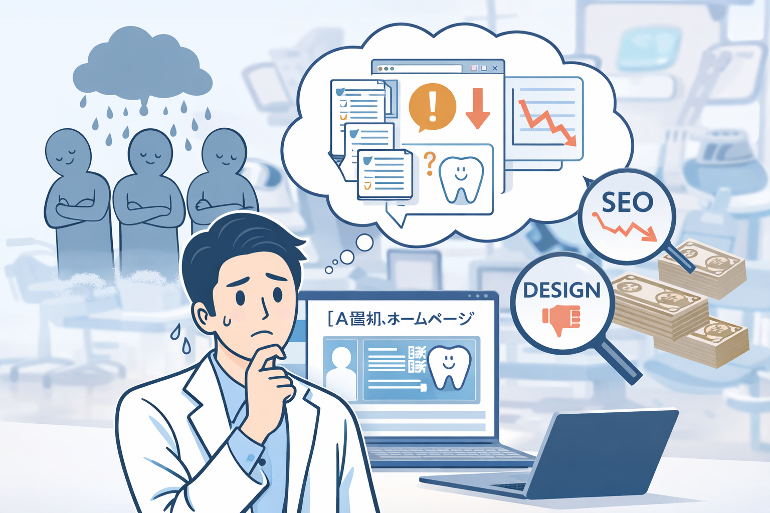 歯科医院の集客がうまくいかない理由｜ホームページの構造で決まる